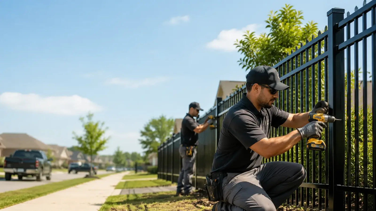 Metal Fence Installation in Missouri City, TX